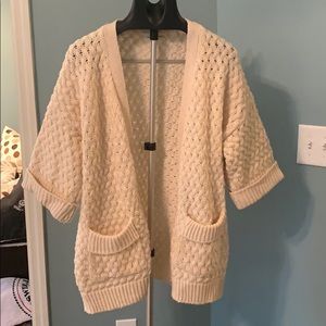 Goodnight Macaroon Cream Cardigan - image 1